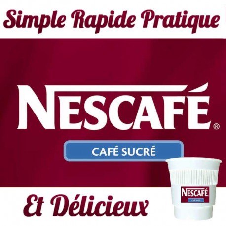 NESCAFE Espresso NOIR Sucre