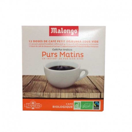 Purs Matins Bio & C.E. x16 dosettes Malongo