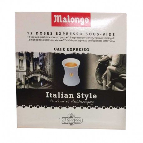 123spresso Malongo® - Italian Style Typiquement Italien – SelectCaffè